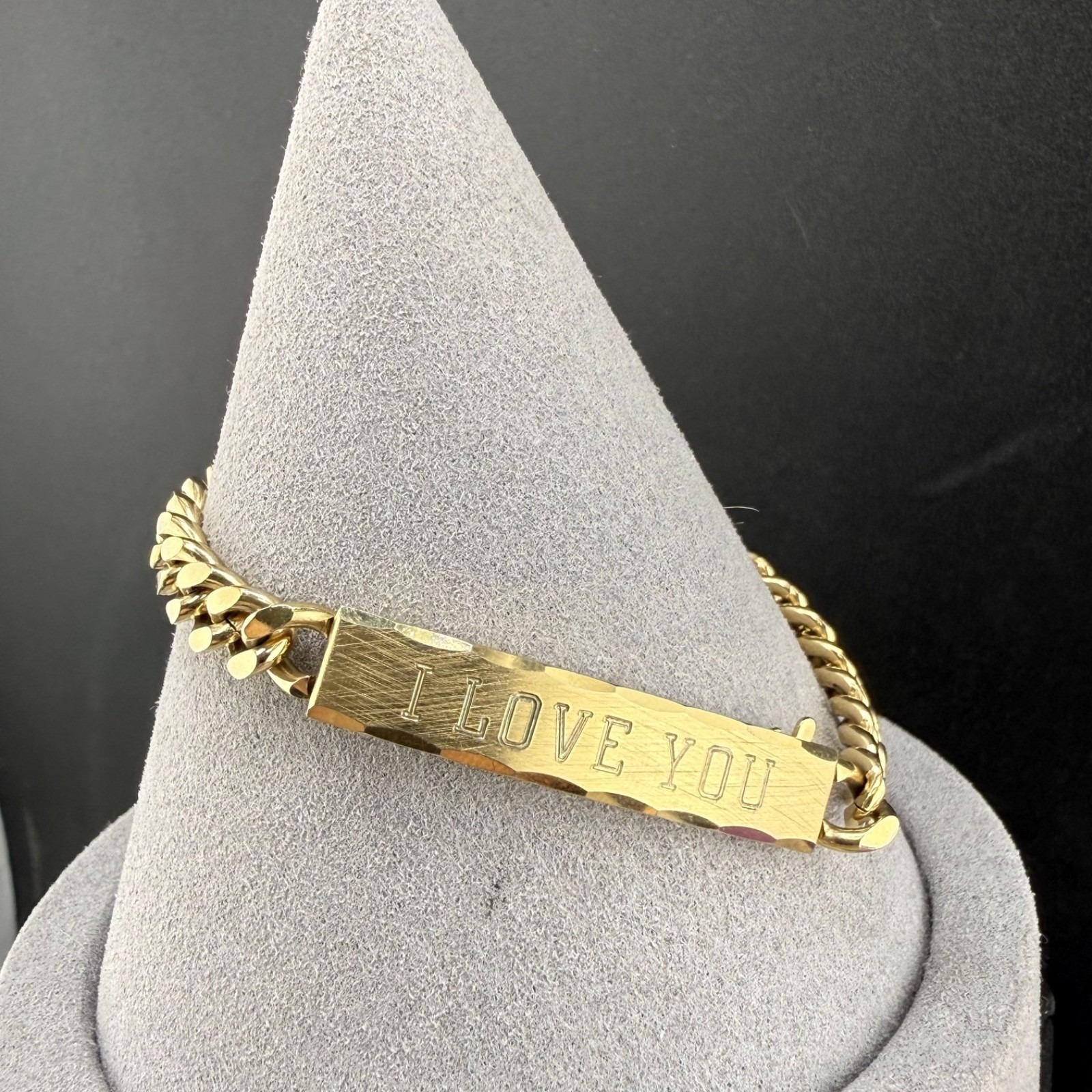 Vintage Speidel Bracelet Gold Tone 